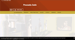 Desktop Screenshot of pousadajade.com.br